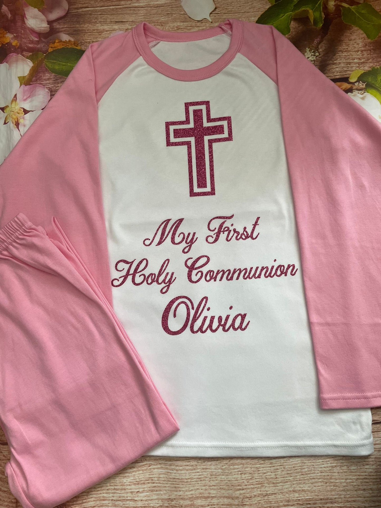 My first holy communion personalised pyjamas