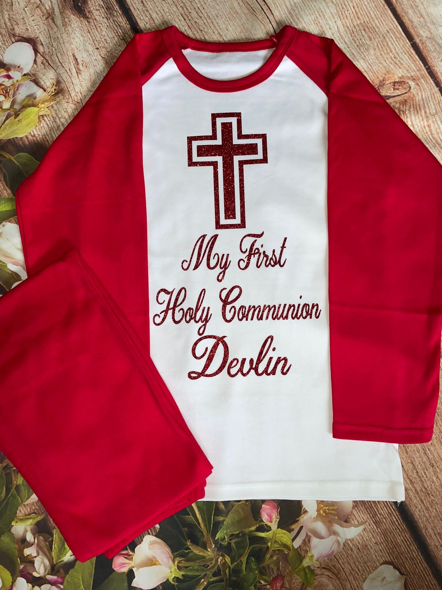 My first holy communion personalised pyjamas